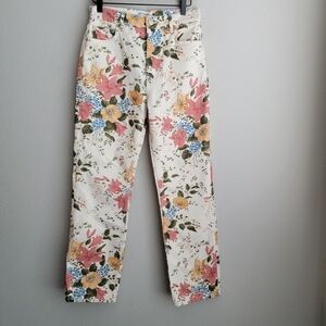 Reformation Cynthia High Rise Straight Jeans in Marie Antoinette size 27